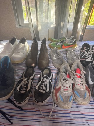 Lote de zapatillas variadas