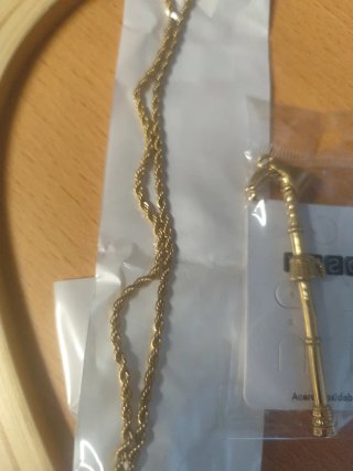 Colgante YMG Acero Dorado