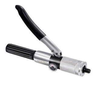 Expansor de Tubos Hidráulico, OD de 3/8" a 1-1/8", Herramienta de Engaste Hidráulico HAVC con 7 Cabezas de Expansor de Tubos, Herramienta de Desbarbado, Cortatubos para Tubos de Cobre, Aluminio, L...