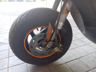 Piaggio Typhoon 50cc Scooter Negra