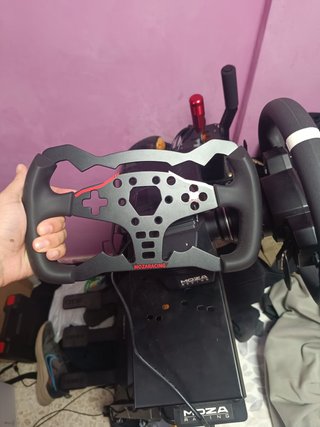 Moza R3 + Cambio H + Freno Mano + Stand+Mod F1