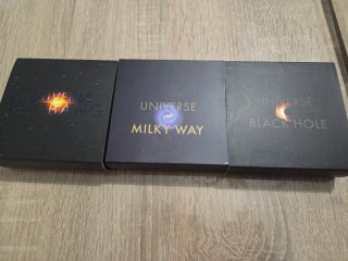 Monedas Colección Big Bang, Milky Way, Black Hole