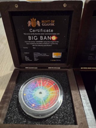 Monedas Colección Big Bang, Milky Way, Black Hole
