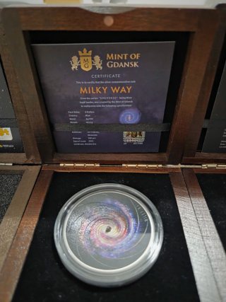 Monedas Colección Big Bang, Milky Way, Black Hole