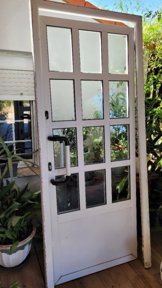 Puerta exterior aluminio