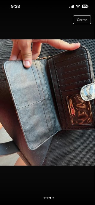 Monedero Leopardo con Cadena