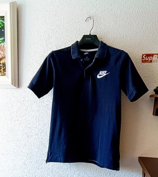 Camiseta -Polo Nike Azul TALLA (13-15 años)