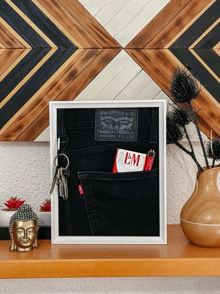 Cuadro organizador con bolsillo Levis original