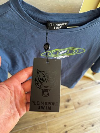 T-shirt Philipp Plein Sport Blu Taglia S