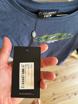 T-shirt Philipp Plein Sport Blu Taglia S