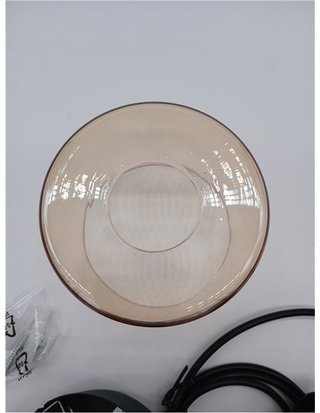 ZMH Lámpara Colgante Vintage de Mesa de Comedor - Lámpara de Vidrio E27 Negra Retro de 1 Bombilla para Comedor (Sin Bombilla)