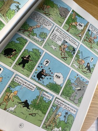 Tintín en el Congo