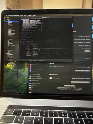 MacBook Pro 15 2018 32GB 512GB