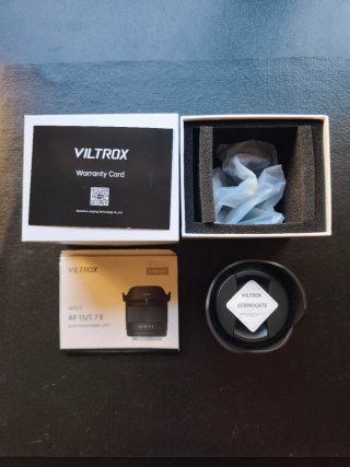 Viltrox AF 15mm f1.7 Sony E APS-C