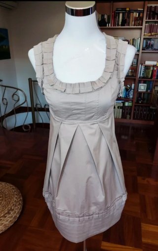 Vestito Imperial donna tortora taglia M