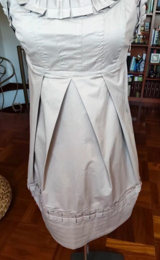 Vestito Imperial donna tortora taglia M