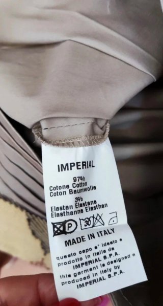 Vestito Imperial donna tortora taglia M