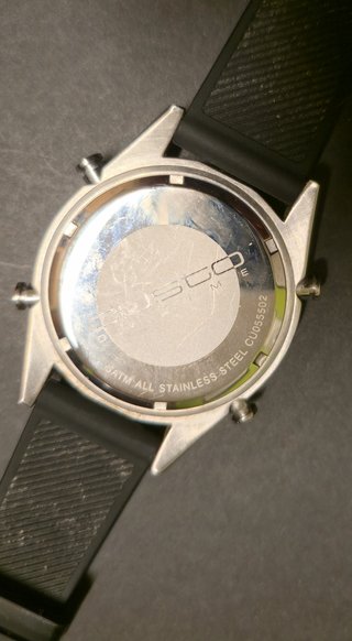 Reloj Custo Negro y Rojo