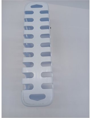 Tatay Estanteria Ducha Sin Taladro Rectangular | Incluye Ventosas | Soporta 2 -5 kg | Polipropileno Resiste Humedad | Medida Gran