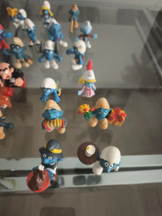 30 Figuras de Pitufos Coleccionables