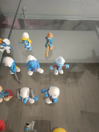 30 Figuras de Pitufos Coleccionables