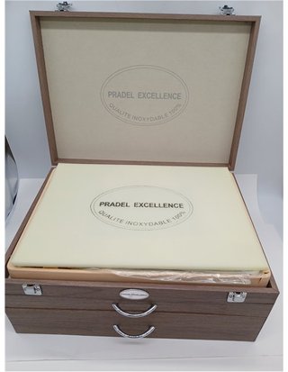 Pradel Excellence D635C-113 - Cubertería combinada - Acero inoxidable - Color Plata