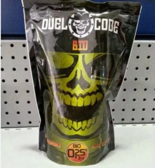 Bolas Airsoft Duel Code BIO 0.25g - 2 Bolsas