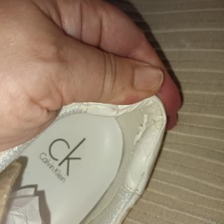 Calvin Klein deportivas Tammy Blancas 40 Unisex