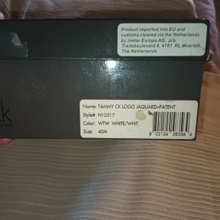 Calvin Klein deportivas Tammy Blancas 40 Unisex