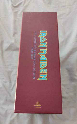 Iron Maiden Caja Vinilos LP Colección Completa
