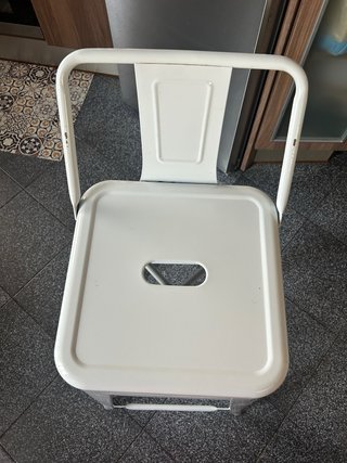 Juego de 2 taburetes altos 100x30x30