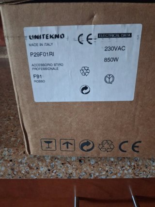 Plancha Vapor UNITEKNO F 91