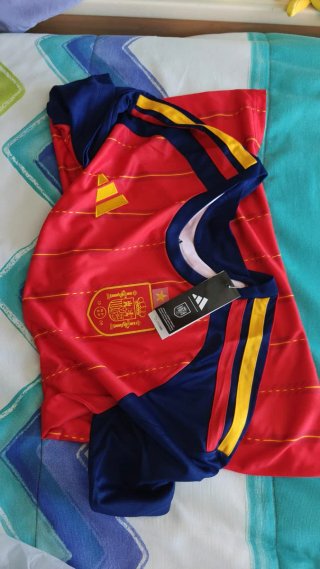 Camiseta España talla M,L y XL 2 Estrellas Roja