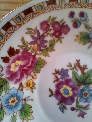 Juego de café porcelana fina china auténtica.