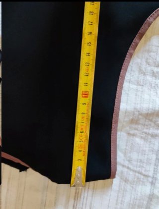 Abito donna nero e rosa