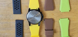 Reloj Shark Negro y Amarillo
