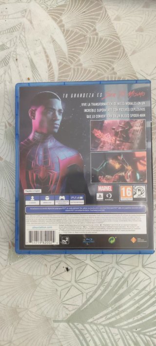 Spider-Man: Miles Morales PS4 Blu-ray