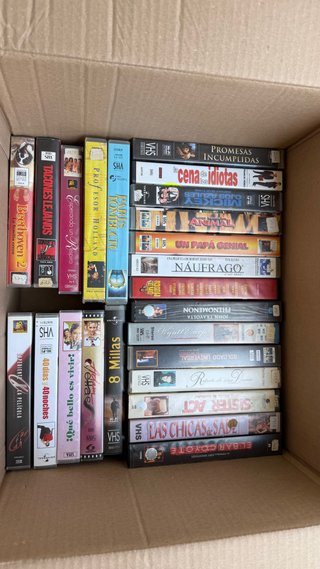 Películas VHS en venta a 1 eu/unidad. Mínimo 5 VHS