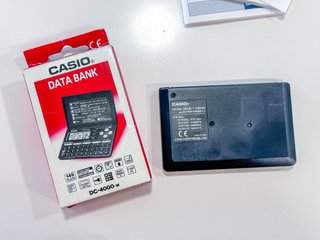 CASIO DC-4000-w Data Bank Calculadora