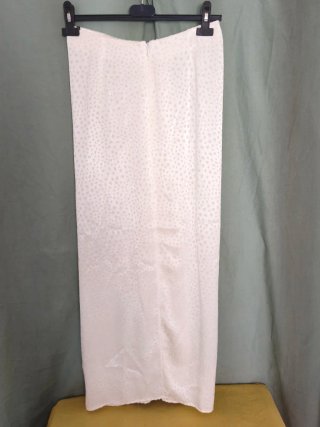 Saia creme Drapeada