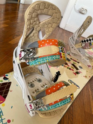 Tabla Snow K2 Kandi 141cm + Fijaciones Burton
