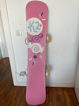 Tabla Snow K2 Kandi 141cm + Fijaciones Burton