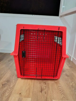 Transportín Perro Mediano Rojo