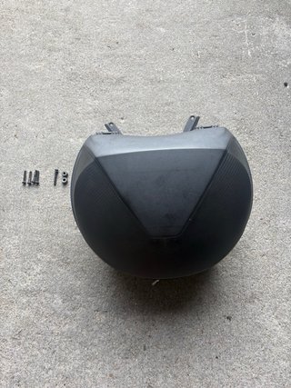 Baúl Moto Shad 29L Negro