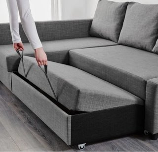 Sofá Cama FRIHETEN IKEA Gris