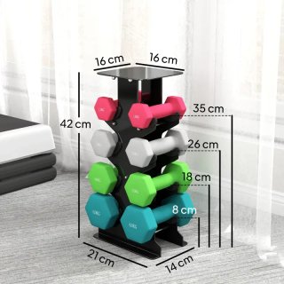 Juego Mancuernas 1-4kg