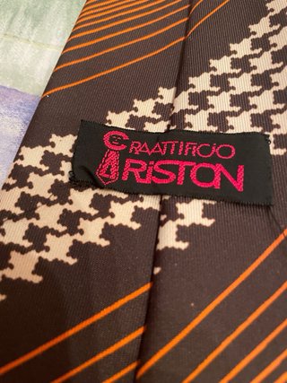 Cravatta vintage in seta - Cravattificio Ariston