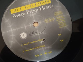 Maxi LP Dr. Alban Away From Home Reggae Dance