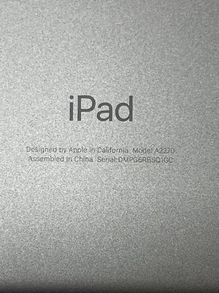 iPad 8ª Gen 128GB WiFi Space Gray