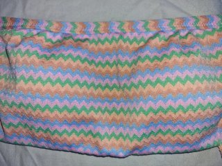 Top Bikini Roxy Multicolor Zigzag
